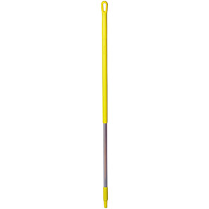 Vikan Yellow-Sleeve 1.3m Aluminium Handle