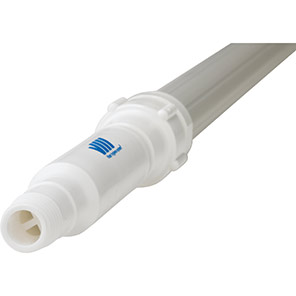 Vikan White Waterfed Telescopic Handle