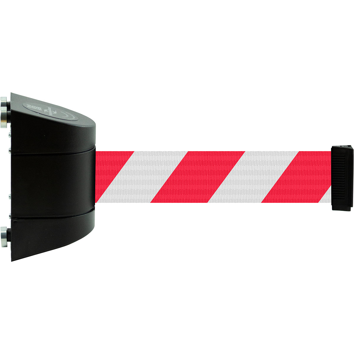 Tensabarrier Retractable Barrier Wall Unit with Red/White Belt