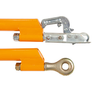Peacock Gladiator Ball-Hitch Salt Spreader