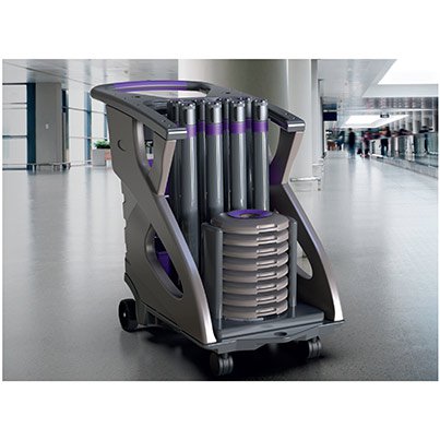 Skipper Q Unicart Purple Trolley Kit with Purple Bases