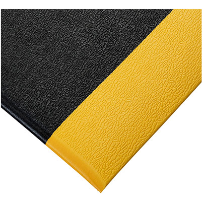 COBA Orthomat Premium Black/Yellow Anti-Fatigue Mat 0.6m x 0.9m