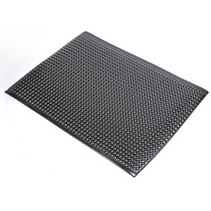 COBA Orthomat Premium Bubble Black Anti-Fatigue Mat 0.9m per metre