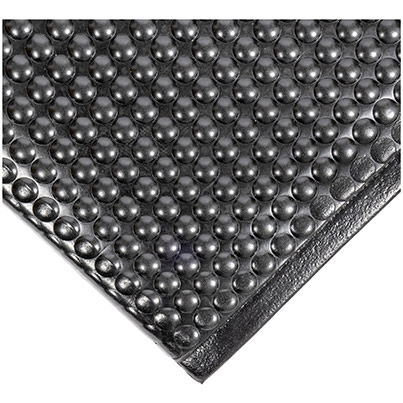COBA Orthomat Premium Bubble Black Anti-Fatigue Mat 0.9m per metre