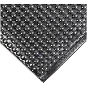 COBA Orthomat Premium Bubble Black Anti-Fatigue Mat 0.9m per metre