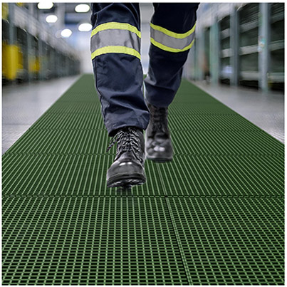 COBA COBAGRIP Green 38mm Grating 3m x 1m