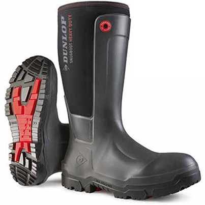 Dunlop Snugboot Workpro LG8HU01 Black/Grey S5L Safety Wellington Boots