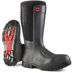 Dunlop Snugboot Workpro LG8HU01 Black/Grey S5L Safety Wellington Boots