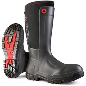 Dunlop Snugboot Workpro LG8HU01 Black/Grey S5L Safety Wellington Boots 13