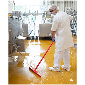 Vikan Ultra Hygienic Flexible Red 600mm Squeegee