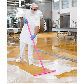 Vikan Ultra Hygienic 600mm Pink Flexible Squeegee