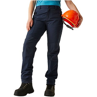 Regatta TRJ625 Women’s Navy Prolite Stretch Trousers