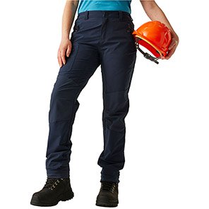 Regatta TRJ625 Women’s Navy Prolite Stretch Trousers
