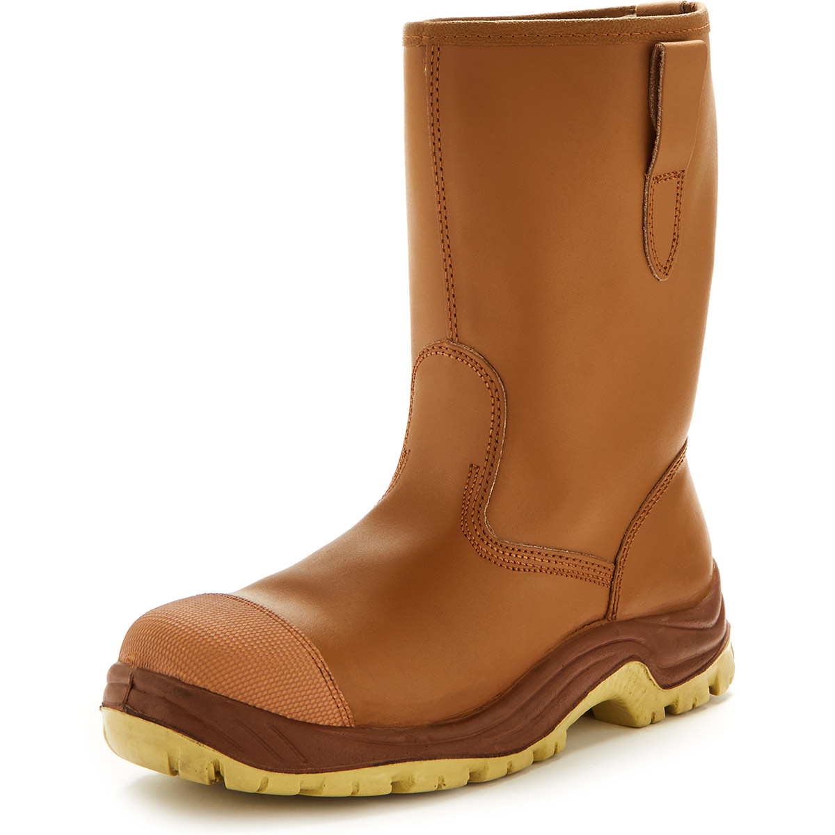 Arco Essentials Tan S1P Rigger Boots Arco Essentials Safety Rigger Boots Arco