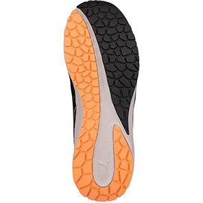 Puma Stepper Black/Peach Mid S3S Safety Trainers