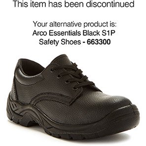 Arco Essentials Black S1 Safety Shoes