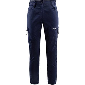 TROJAN Stretch Women’s Navy Cargo Trousers 8T