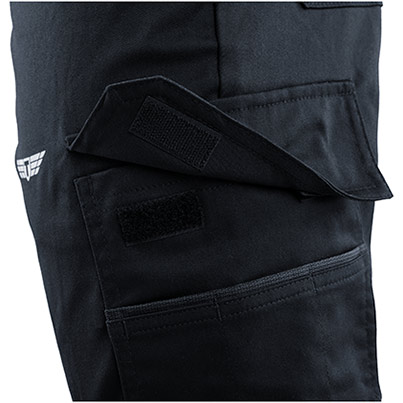 TROJAN Stretch Women’s Black Cargo Trousers