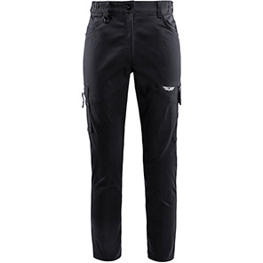 Trojan Stretch Womens Cargo Trousers Black 16R