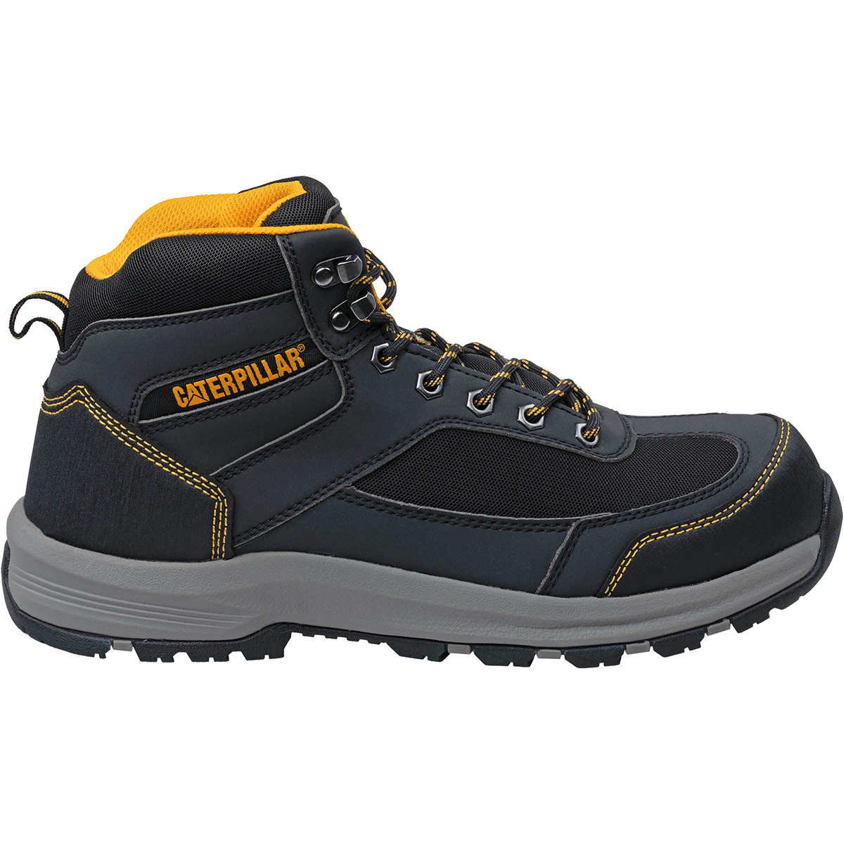CAT Elmore Grey S1P Safety Hiker Boots CAT CAT Arco