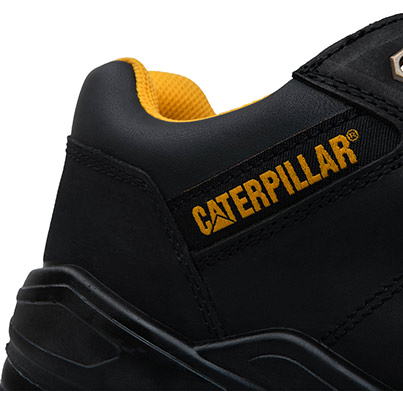 Caterpillar Striver Steel Toe Bump Cap Safety Dealer Boots – Men's – Standard Width – Round Toe