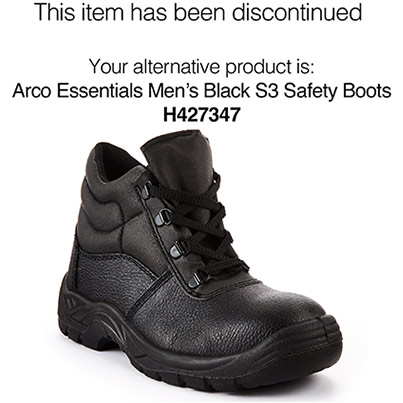 Arco Essentials Black S1P Safety Boots