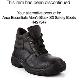 Arco Essentials Black S1P Safety Boots