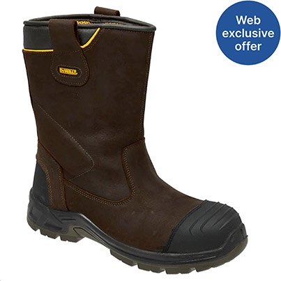 DEWALT Millington Men’s Brown S7S Safety Rigger Boots