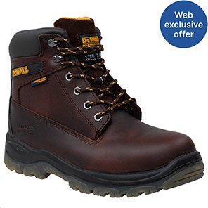 DEWALT Titanium Men’s Brown S3 Safety Boots 12