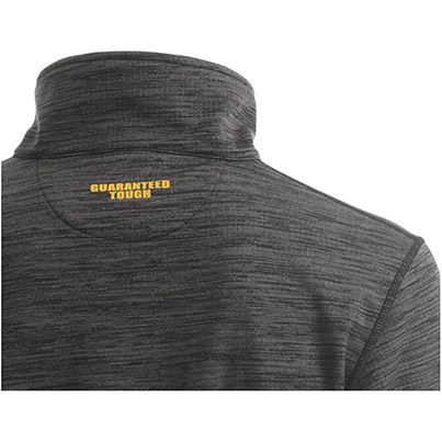 DEWALT Jonesborough Men’s Charcoal Quarter-Zip Fleece Jacket