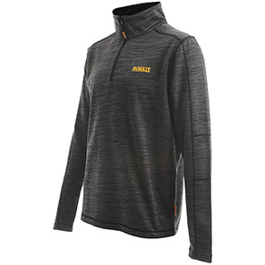 DEWALT Jonesborough Men’s Charcoal Quarter-Zip Fleece Jacket