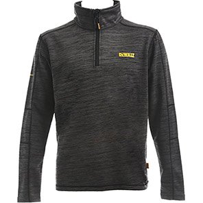 DEWALT Jonesborough Men’s Charcoal Quarter-Zip Fleece Jacket 2XL