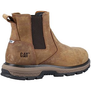 CAT Exposition Brown S3 Safety Chelsea Boots
