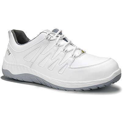 ELTEN Maddox Men’s White S3S ESD Safety Trainers