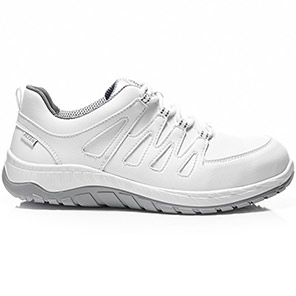 ELTEN Maddox Men’s White S3S ESD Safety Trainers
