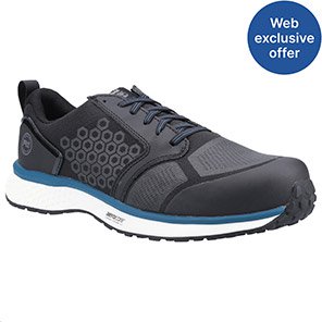 Timberland PRO Reaxion 2.0 Men’s Black/Blue S3S Safety Trainers 10.5