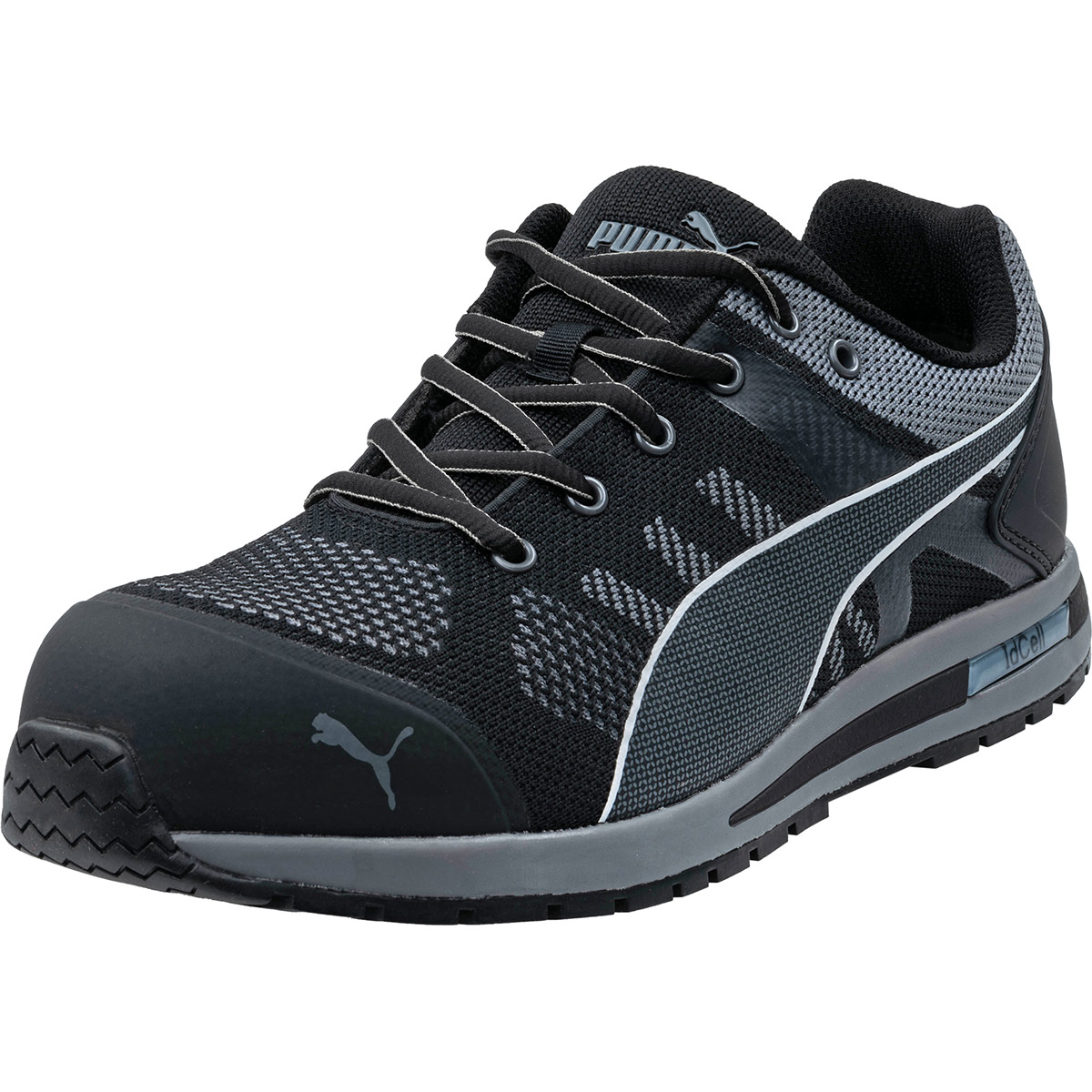 Puma Elevate Knit Black S1PS Safety Trainers Puma Safety Safety 
