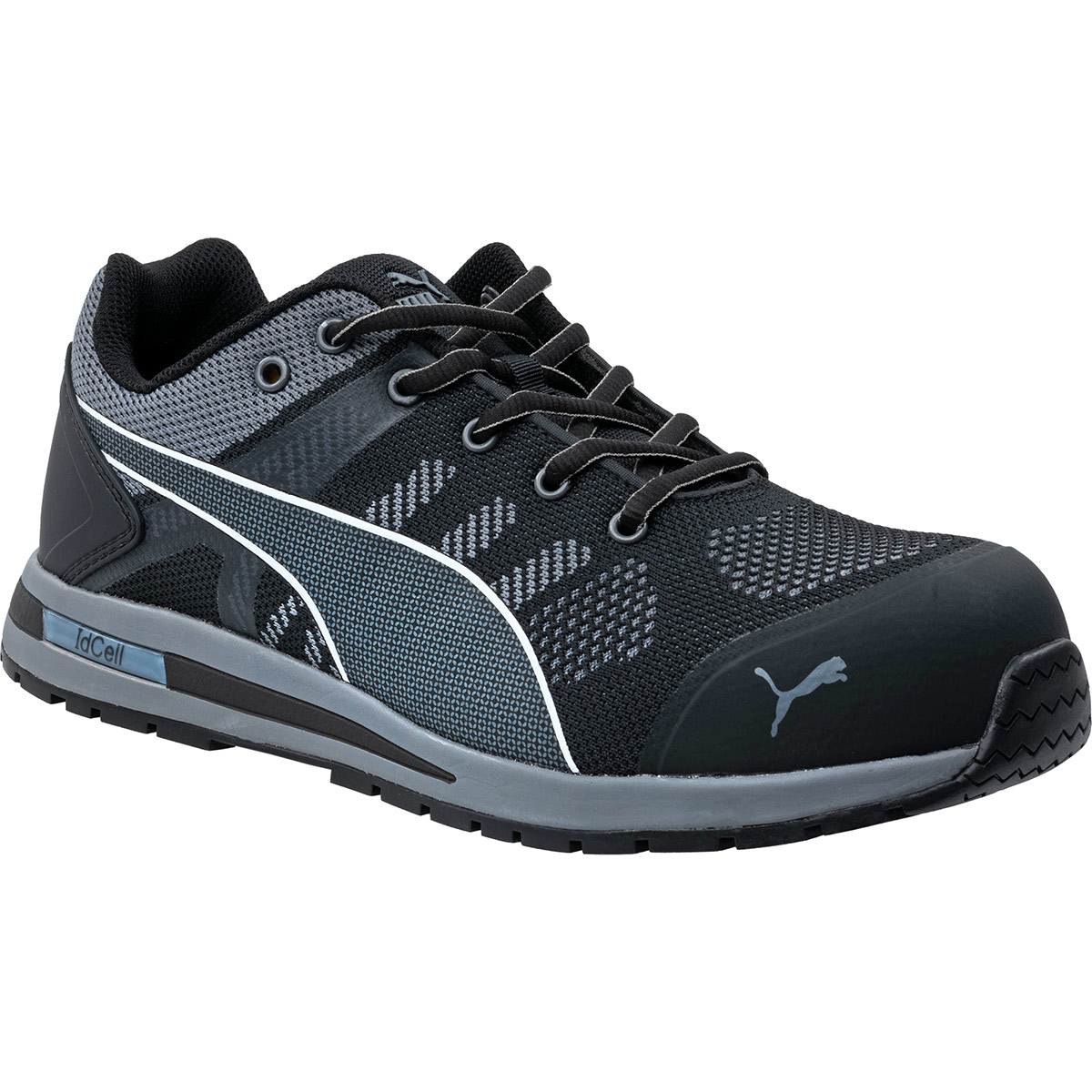 Puma Elevate Knit Black S1PS Safety Trainers Puma Safety Safety 