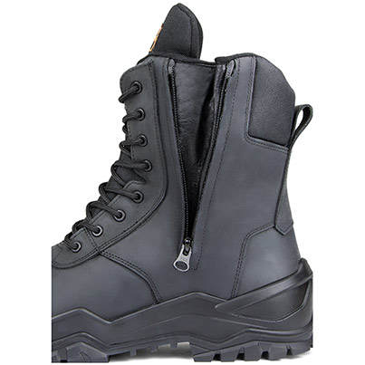 PEZZOL Mariner III Men’s Black Wide-Fit S3S Safety Boots