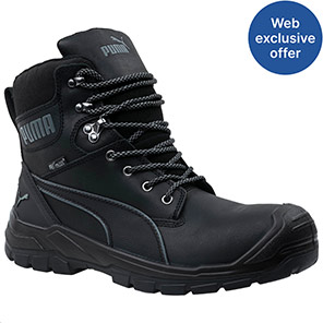 Puma Conquest CTX Men’s Black S3 Safety Boots 12