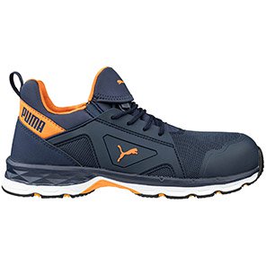Puma Chase Blue/Orange S1PS ESD Safety Trainers 12
