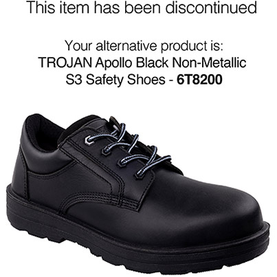 TROJAN Apollo Black S3 Safety Shoes