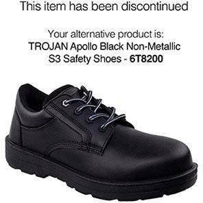 TROJAN Apollo Men’s Black S3 Safety Shoes 9