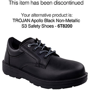 TROJAN Apollo Black S3 Safety Shoes