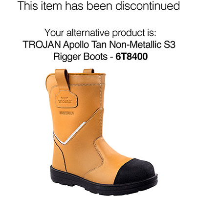 TROJAN Orion Tan S3 Rigger Boots