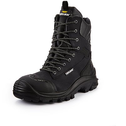 TROJAN Anteros Men’s Black High-Leg S3 Safety Boots