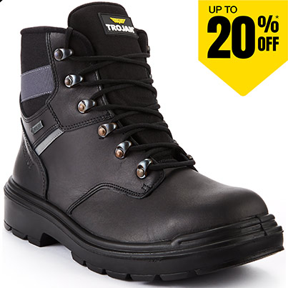 TROJAN Aegaeon Men’s Black GORE-TEX S3 Safety Boots