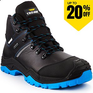 TROJAN Thetis Men’s Black GORE-TEX S7 Safety Hiker Boots 12