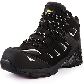 TROJAN Thaumas Men’s Black GORE-TEX S3 Safety Hiker Boots