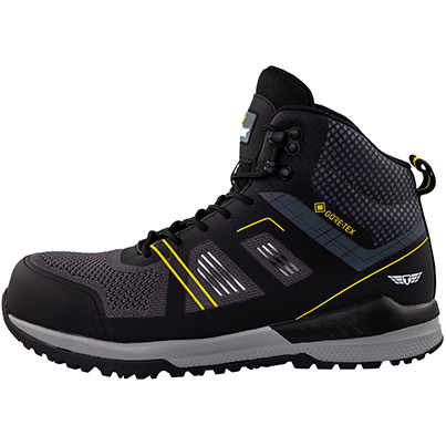 TROJAN Pontus Men’s Grey/Yellow GORE-TEX S7S Safety Hiker Boots